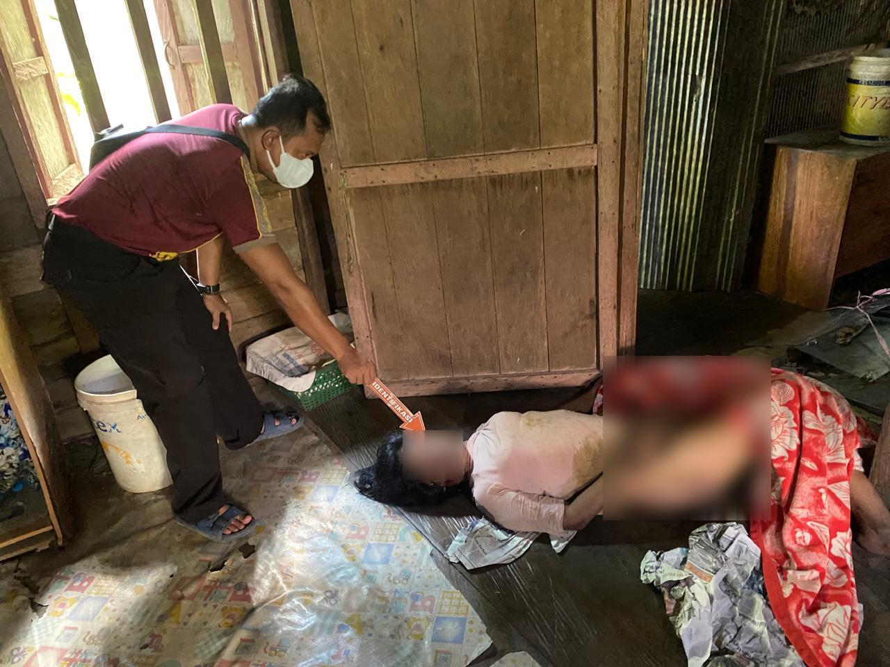 Penemuan Mayat Perempuan di Dalam Rumah Kosong di Kuluk Gohong, Gumas