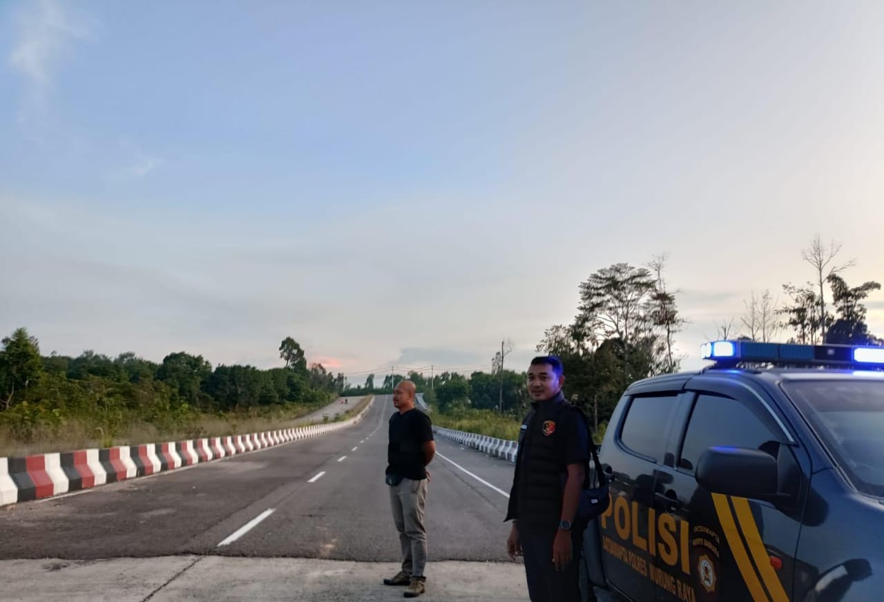 Cegah Aksi Balapan Liar, Polsek Murung Patroli Ke Jalan Soekarno Hatta
