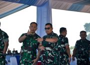 Dankormar Dampingi Wakasal Tinjau Gelar Pasukan Operasional dan Kehormatan Militer