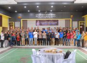 Polres Aceh Tamiang Gelar Konferensi Pers Bersama Para Wartawan