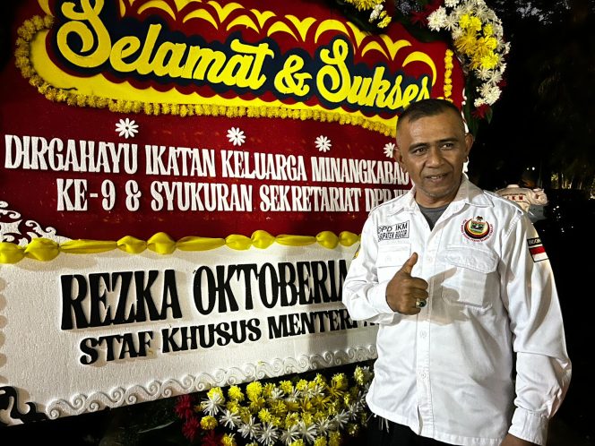 
					Pengurus IKM Kabupaten Bogor Ilallahdi Chaniago Berharap Orang Minang Terus Membangun dan bersinergi Bersama Pemerintah