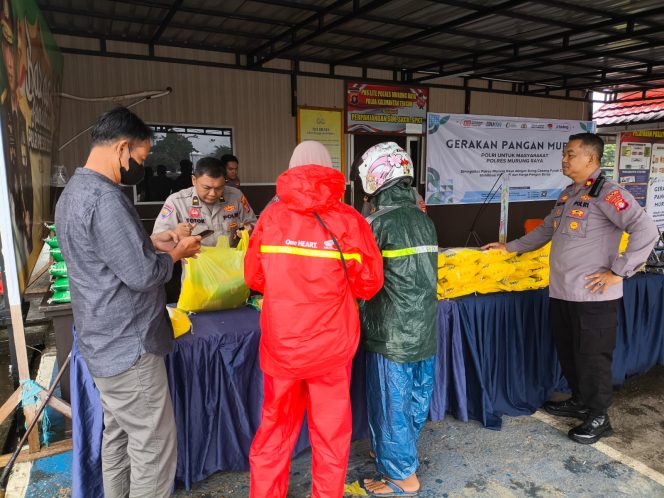 
					Warga Serbu Gerakan Pangan Murah Serantak Polres Murung Raya