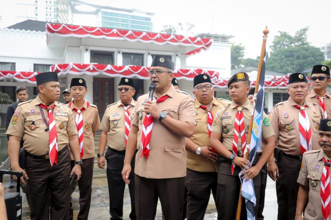 
					Farhan Ajak Pramuka Aktif Jaga Lingkungan dan Beradaptasi di Era Digital