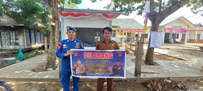 
					Cegah Illegal Fishing, Satpolairud Polres Kapuas Imbau Hal Ini Pada Warga Pesisir DAS Kapuas
