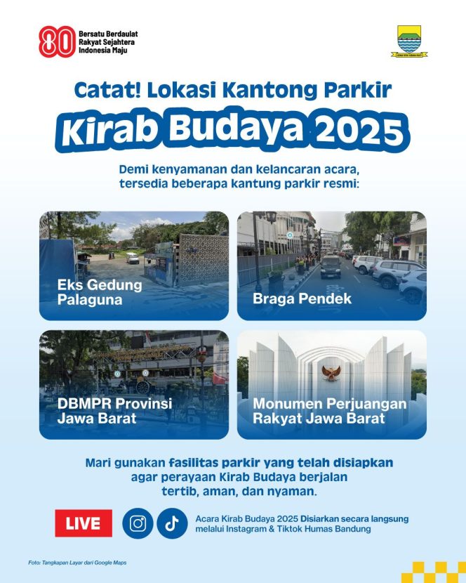 
					Kirab Budaya HUT ke-80 Jabar, Kota Bandung Bakal Sajikan Atraksi Menarik
