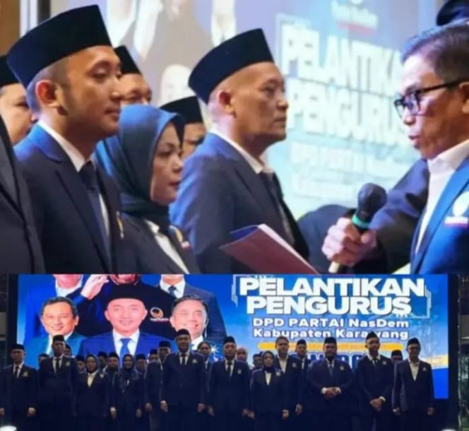 
					kepengurusan DPD Partai Nasdem Kabupaten Karawang Periode 2024-2029 Resmi Dilantik