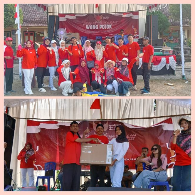
					Warga Pojok Tumpah Ruah..!! Jalan Santai HUT RI Ke – 80 Banjir Doorprize”
