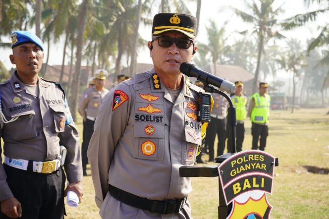 
					Apel Kesiapan Pengamanan Maybank Marathon 2025 Digelar di Pantai Masceti