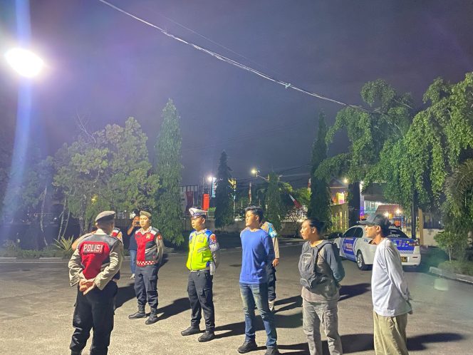 
					Sebelum Patroli Harkamtibmas, Personel Polresta Palangka Raya Apel Bersama