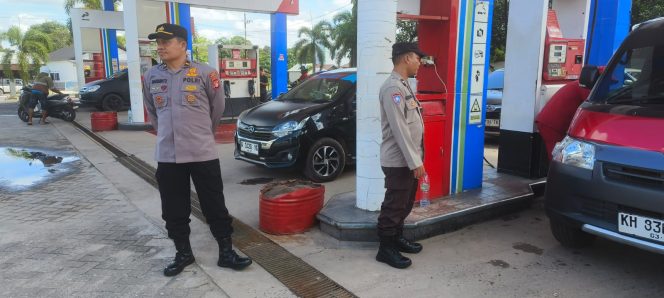 
					Personel Polsek Ketapang Tingkatkan Patroli Obyek Vital.
