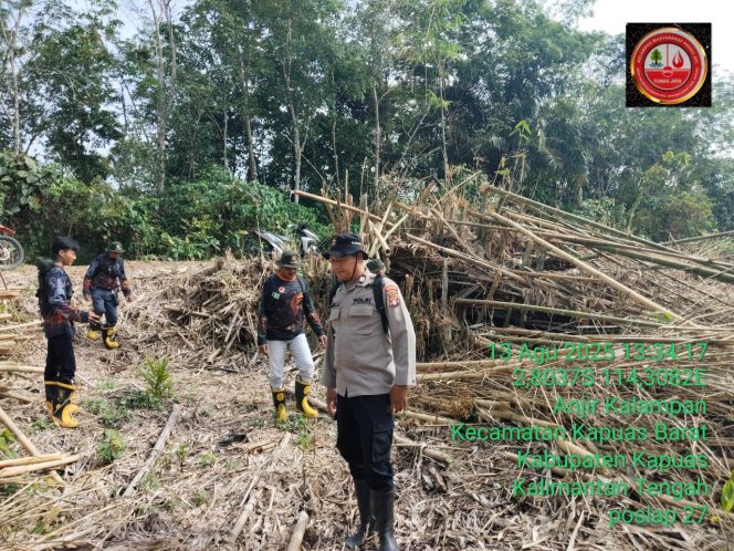 
					Antisipasi Terjadinya Kebakaran Hutan Dan Lahan, Polsek Kapuas Barat Melaksanakan Patroli Antisipasi Kebakaran Hutan Dan Lahan