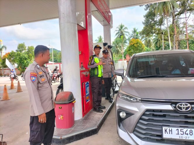 
					Pantau Stok dan Harga BBM, Polsek Bukit Batu Lakukan Patroli ke SPBU Tangkiling