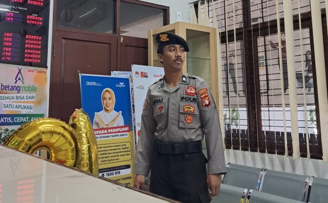 
					Satpamobvit Polresta Palangka Raya Intensifkan Pengamanan Perbankan untuk Antisipasi Kejahatan