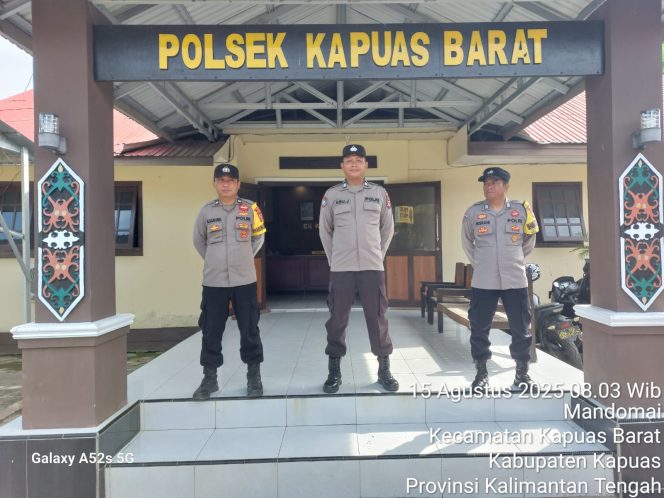 
					Siaga Mako, Polsek Kapuas Barat Tingkatkan Keamanan