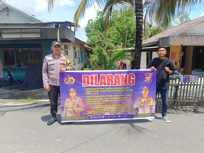 
					Antisipasi Terjadinya Kelangkaan Ikan, Pihak Kepolisian Sampaikan Sosialisasi Stop Ilegal Fising
