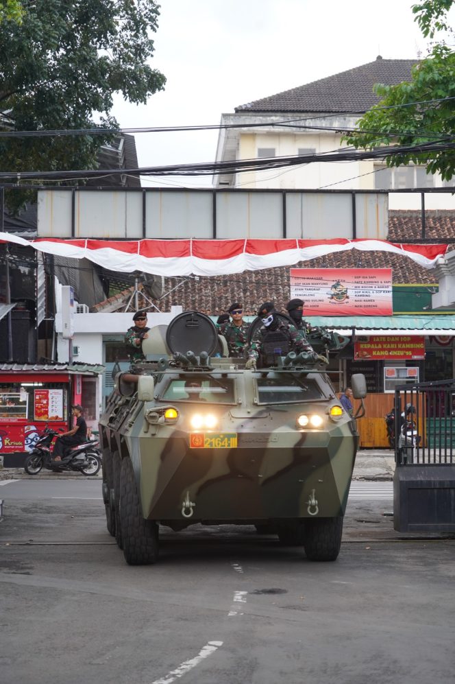 
					Kodam III/Slw Gelar Patroli Gabungan Antisipasi Unjuk Rasa