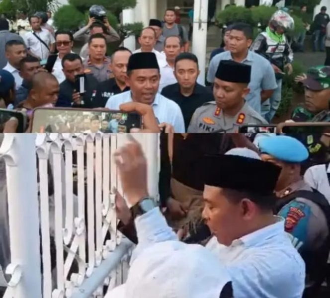 
					DPRD Karawang Temui Para Demonstran ku