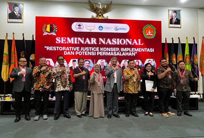 
					Universitas Bhayangkara Jakarta Raya dan ADIHGI Gelar Seminar Nasional Restorative Justice 