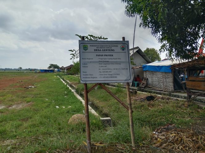 
					Anggaran Fantastis untuk Lapangan Bola Desa Genteng Dawuan : Realisasi Minim, Dugaan Indikasi Korupsi Menguat!