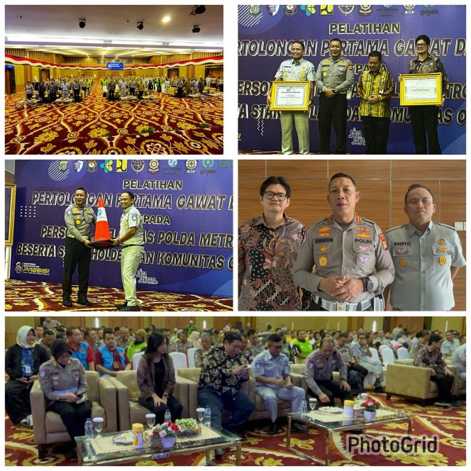 
					Jasa Raharja Kanwil Jakarta bersama Polda Metro Jaya dan RS Husada Mengadakan PPGD
