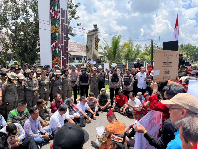
					Dalam Sepekan ,10 Tuntutan Massa Aksi Demo Penolakan KSO di Kotim, Finishing Nya 