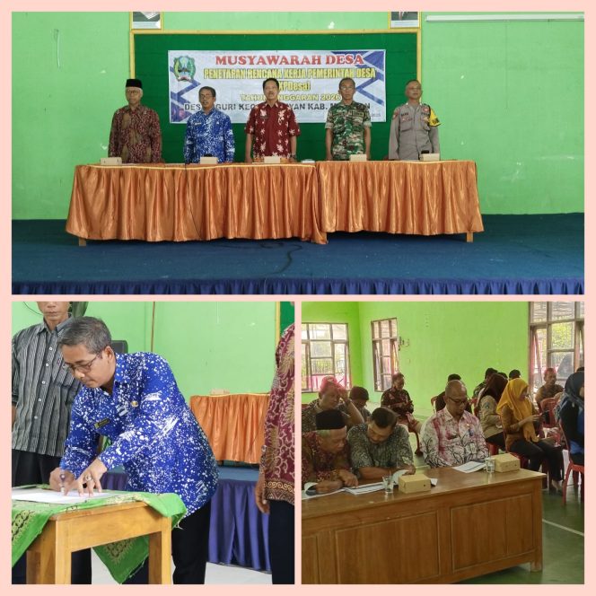 
					Sriyono Paparkan Rencana Pembangunan, RKPdes 2026 Desa Nguri Disepakati