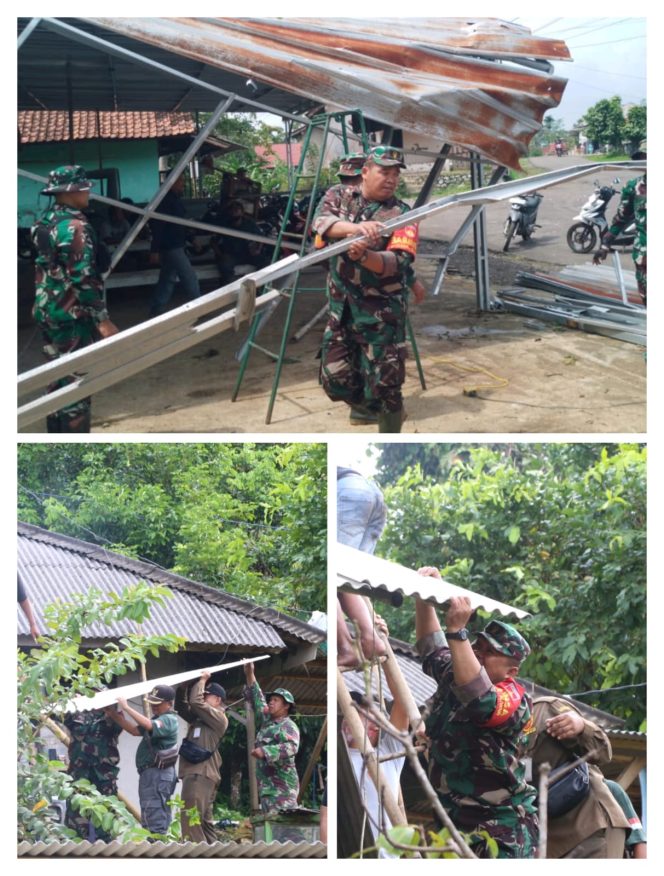 
					Tangan Tangkas Prajurit TNI: Gerak Cepat Pulihkan Madusari dari Amukan Angin Kencang