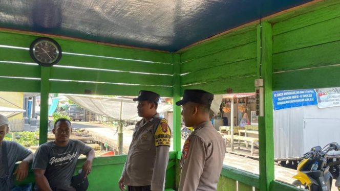 
					Polsek Jelai Laksanakan Patroli Dialogis dan Sosialisasi Call Center