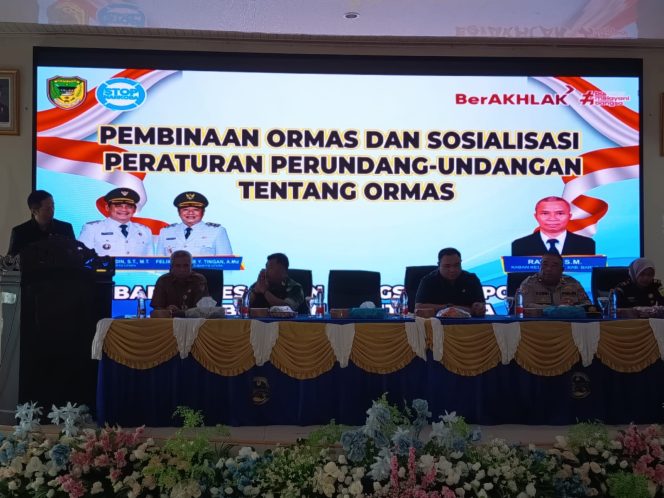 
					Polres Barito Utara Dukung Penuh Pembinaan Ormas dan Sosialisasi UU di Aula Bappeda