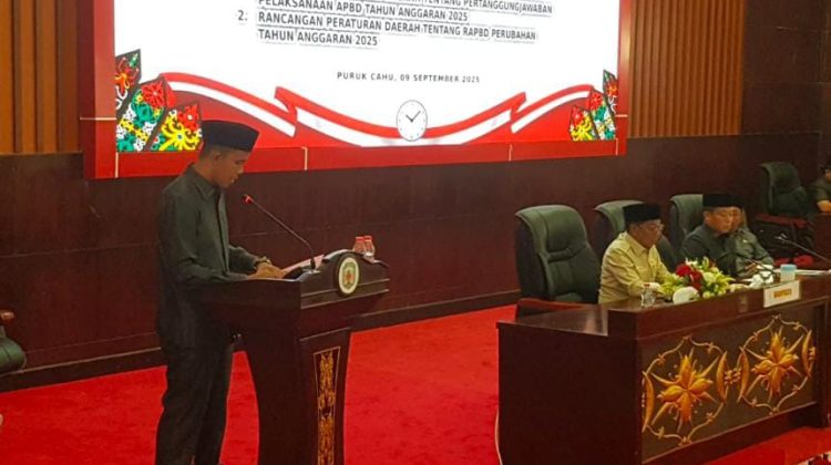 Fraksi PKB Sampaikan Masukan pada Rapat Paripurna DPRD Murung Raya