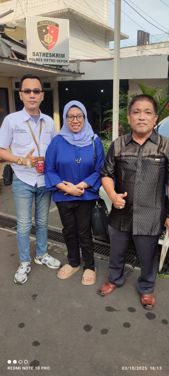 
					Diduga Menipu, Kuasa Hukum Dragon Law Firm: Perumahan Raisha 3 Sawangan di Polisikan ke Polres Depok