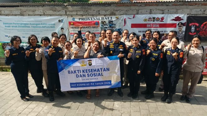 
					KORPRI Polda Bali Gelar Bakti Sosial ke Yayasan Sehati Bali dalam Rangka HUT KORPRI ke-54 Tahun 2025