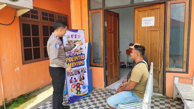 
					Polantas Menyapa, Samsat Murung Raya Hadir Edukasi Cara Bayar Pajak Dan Perpanjangan BPKB
