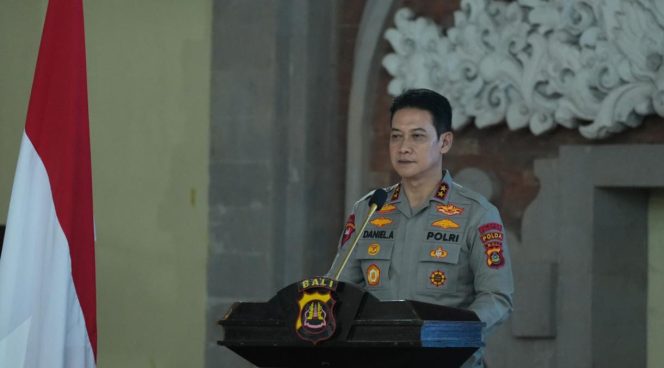 
					Berikan Arahan Dalam Kegiatan Peningkatan Kemampuan Kompetensi Pamapta SPKT, Ini Penyampaian Kapolda Bali