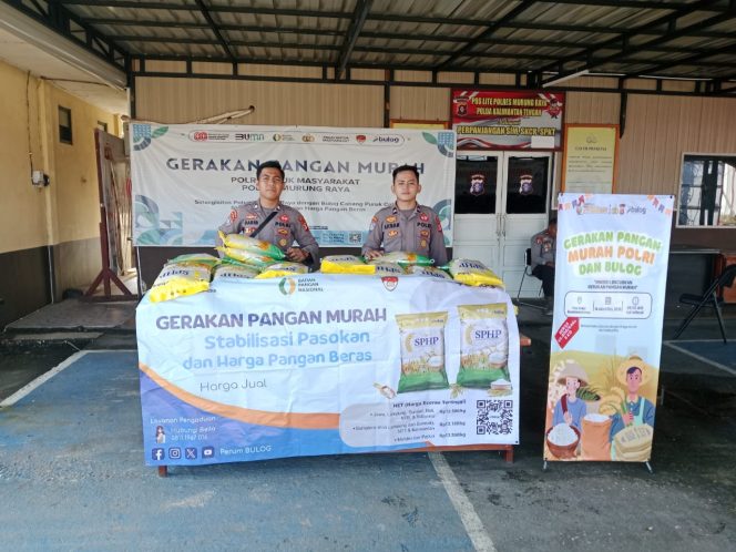
					Kembali, Polres Murung Raya Jual 4 Ton Beras Bulog SPHP Di Pospol Bundaran Emas dan Polsek Jajaran