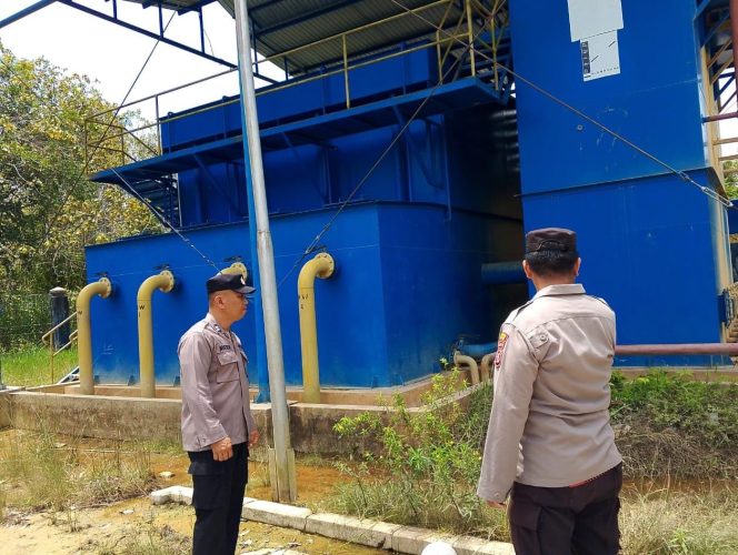 
					Piket Polsek kapuas Tengah laksanakan Patroli ke objek vital ke PDAM unit Pujon.