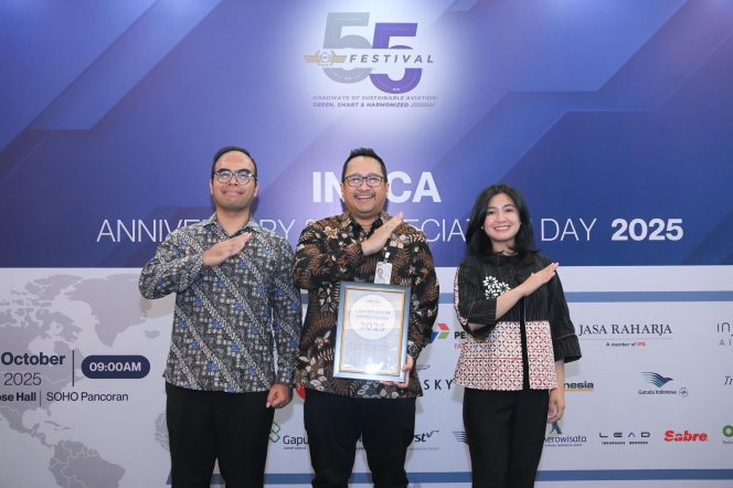 
					Dukung Keselamatan dan Keamanan di Industri Penerbangan, Jasa Raharja Terima Penghargaan pada HUT ke-55 INACA