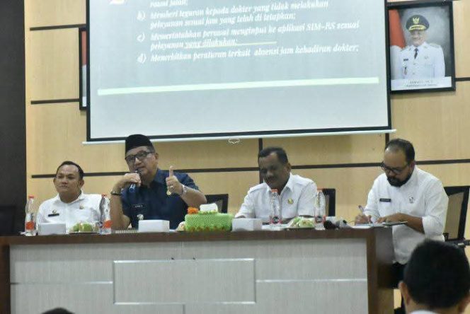 
					Bupati dan Wabup Aceh Tamiang Pacu Kinerja Pelayanan Kesehatan