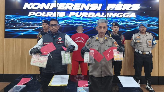 Jual Obat Terlarang di Gubuk, Pria Asal Aceh Diringkus Polres Purbalingga