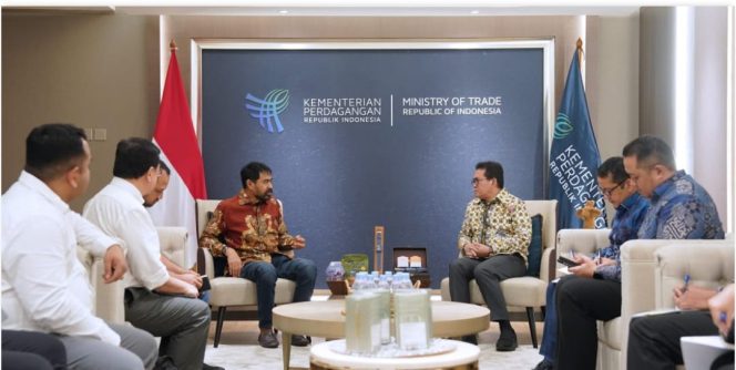 Gubernur Aceh bahas penguatan ekonomi bersama menteri perdagangan