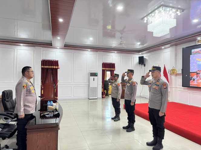 Perkuat Pelayanan Kepolisian, Polres Kapuas Ikuti Bimtek Pamapta Secara Daring