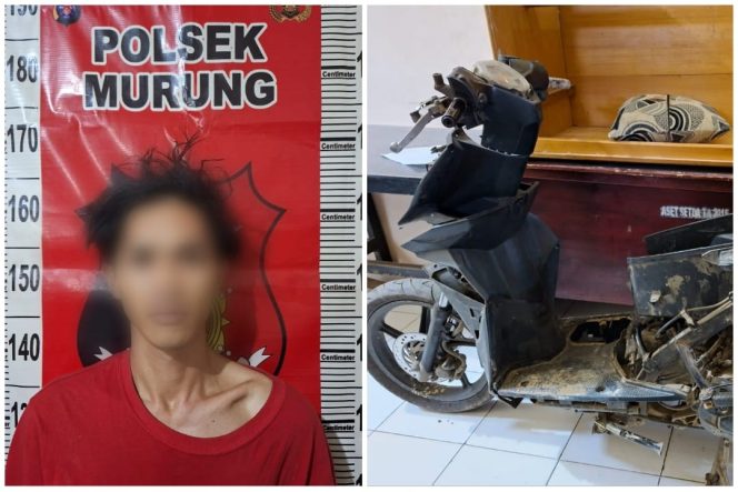 
					Kedapatan Curi Motor, Pemuda Ini Ditangkap Polsek Murung