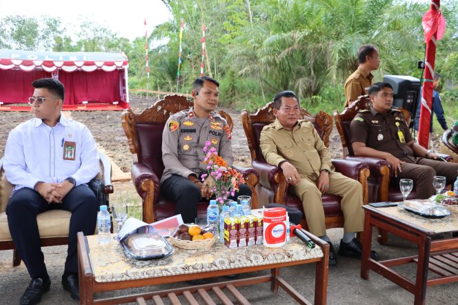 Groundbreaking Pembangunan Dapur SPPG di Desa Tambun Raya, Wujud Dukungan Polri terhadap Ketahanan Pangan dan Gizi Masyarakat