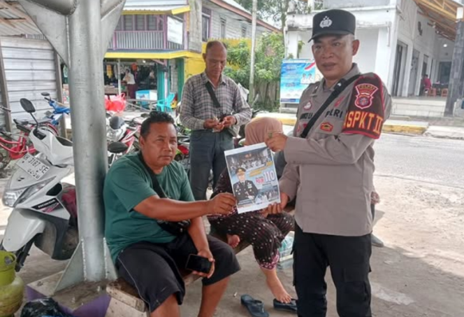 
					Polsek Jajaran Polres Sukamara Gencarkan Sosialisasi Layanan Polisi 110 kepada Masyarakat