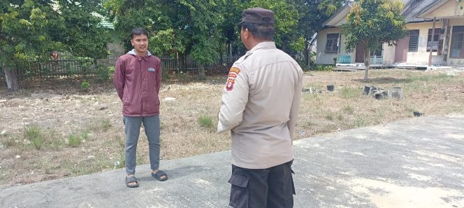Personel Polsek Basarang Patroli Dialogis Guna Terciptanya Sitkamtibmas