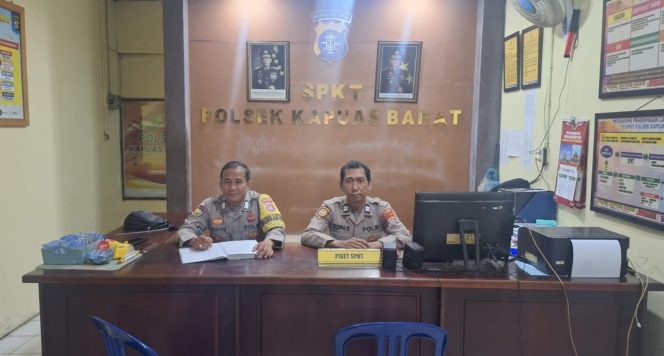 
					Polsek Kapuas Barat Laksanakan Kegiatan Siaga Mako untuk Jaga Kesiapsiagaan Malam Hari