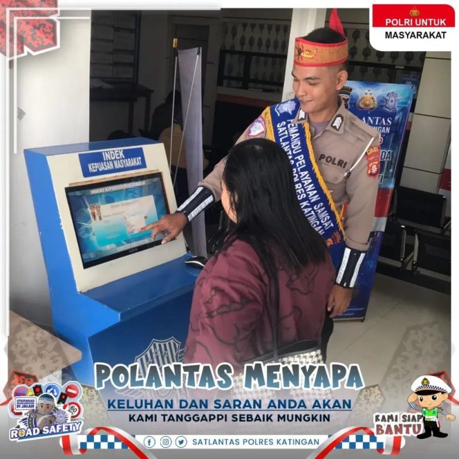 
					Satlantas Katingan Hadirkan Polantas Menyapa di Samsat