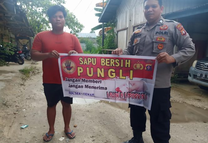 
					Polsek Tewah Beri Pemahaman Bahaya Pungli, Menemukan Segera Lapor!