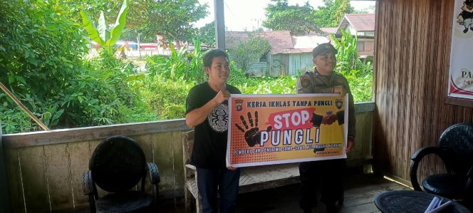 
					Polsek Rungan: Edukasi Bahaya Pungutan Liar, Menemukan Segera Lapor