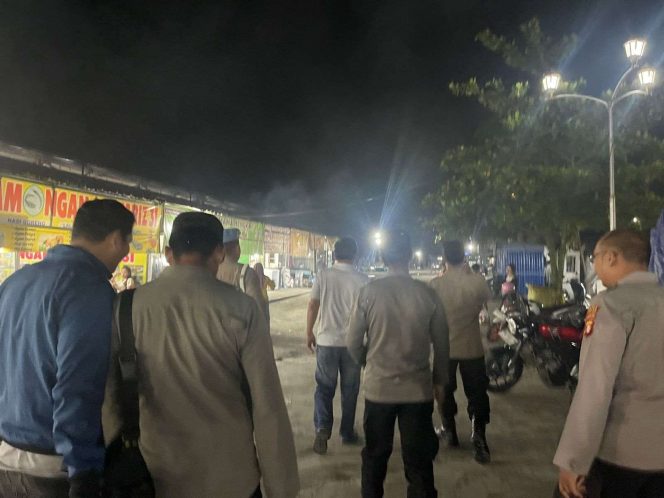 
					Patroli Malam Hari Di Keramaian Taman Kota, Waspadai Curanmor